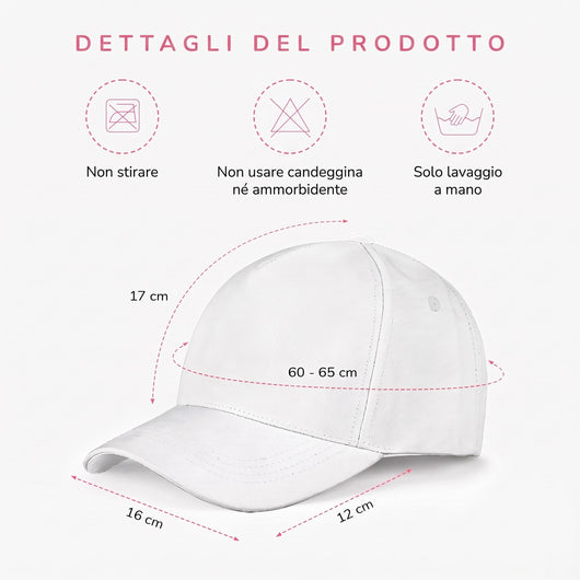 Cappellino personalizzato Papà Eroe™