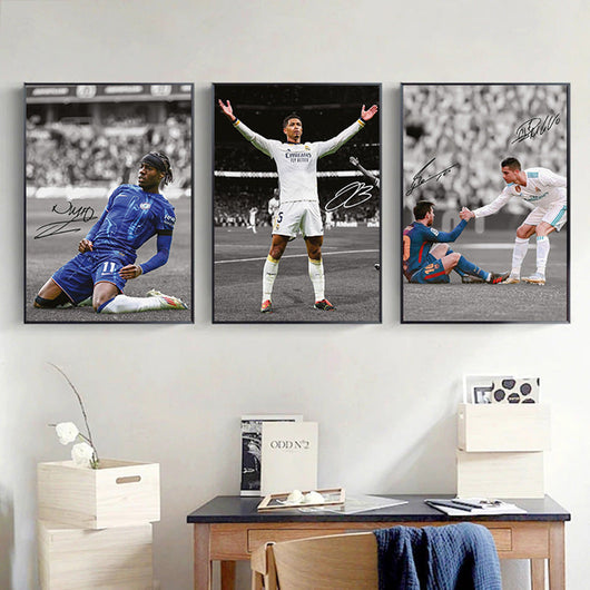 Poster MyPlayer™ del calciatore