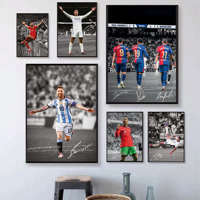 Poster MyPlayer™ del calciatore