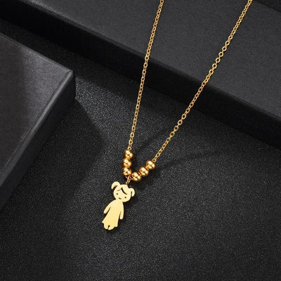 Collana personalizzata Amore Materno™ con i nomi dei figli