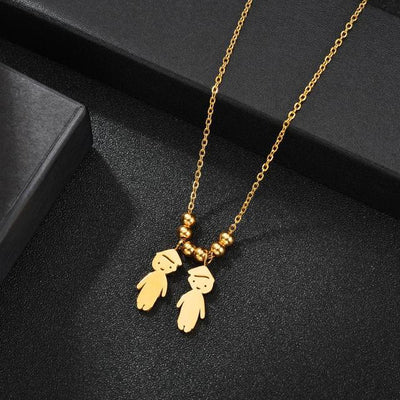 Collana personalizzata Amore Materno™ con i nomi dei figli