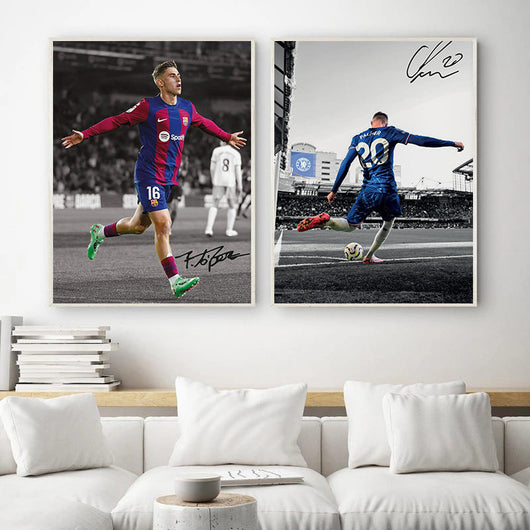 Poster MyPlayer™ del calciatore