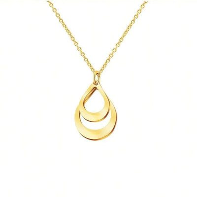 Collana Gocce Eterne™ personalizzata con nomi incisi
