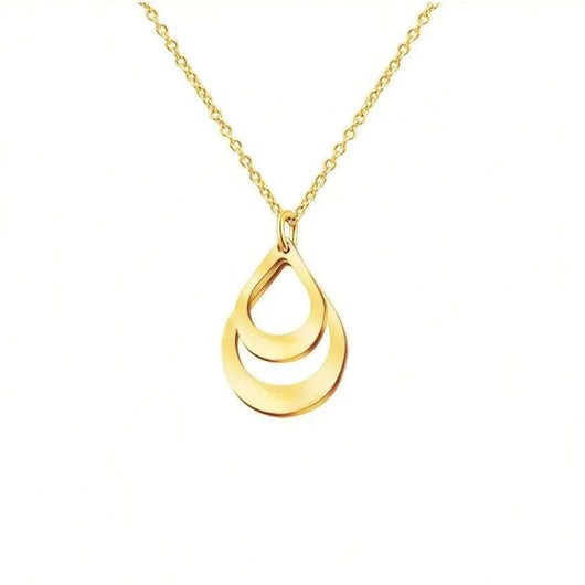 Collana Gocce Eterne™ personalizzata con nomi incisi