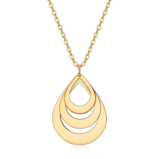 Collana Gocce Eterne™ personalizzata con nomi incisi