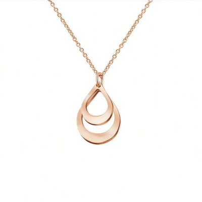 Collana Gocce Eterne™ personalizzata con nomi incisi