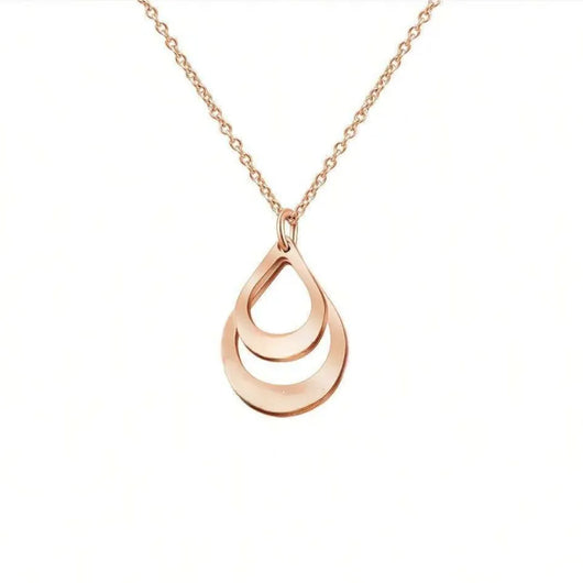 Collana Gocce Eterne™ personalizzata con nomi incisi