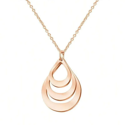 Collana Gocce Eterne™ personalizzata con nomi incisi