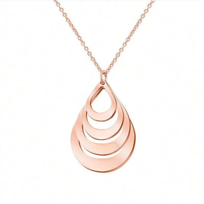 Collana Gocce Eterne™ personalizzata con nomi incisi