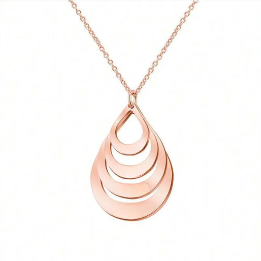 Collana Gocce Eterne™ personalizzata con nomi incisi