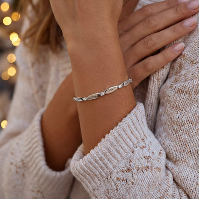 Bracciale personalizzato con nomi incisi