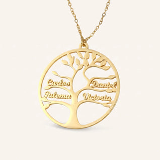 Albero della Vita™ - Collana famiglia personalizzabile