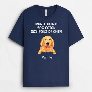La Mia T-shirt™ – T-shirt personalizzata con il suo cane