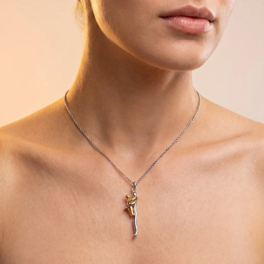 Amore Infinito™ - Collana Abbraccio Madre & Figlio