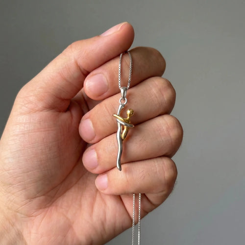 Amore Infinito™ - Collana Abbraccio Madre & Figlio