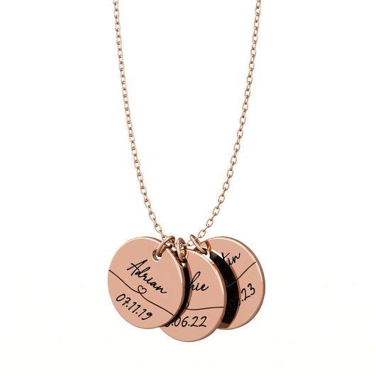 Legame Eterno™ - Collana ricordo con nome e data
