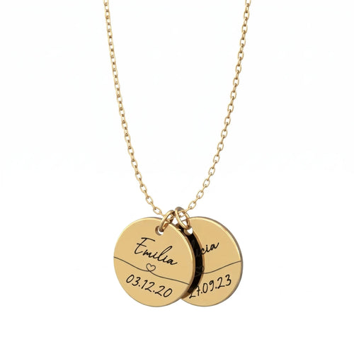 Legame Eterno™ - Collana ricordo con nome e data