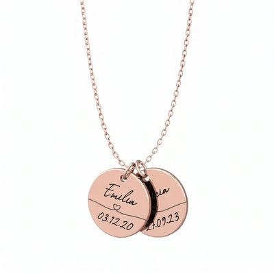 Legame Eterno™ - Collana ricordo con nome e data
