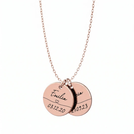 Legame Eterno™ - Collana ricordo con nome e data