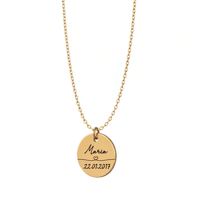 Legame Eterno™ - Collana ricordo con nome e data