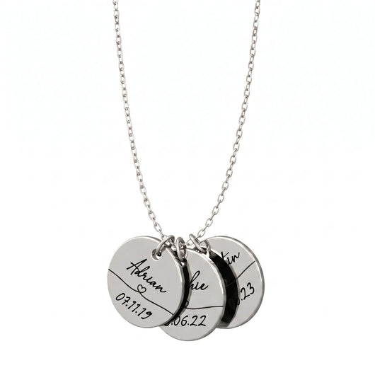 Legame Eterno™ - Collana ricordo con nome e data