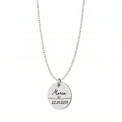 Legame Eterno™ - Collana ricordo con nome e data