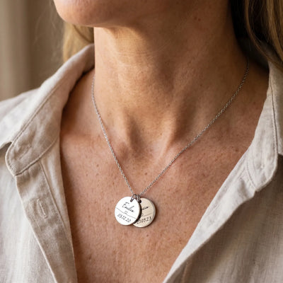 Legame Eterno™ - Collana ricordo con nome e data