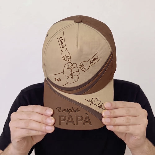Miglior Papà™ – Cappellino personalizzato per papà