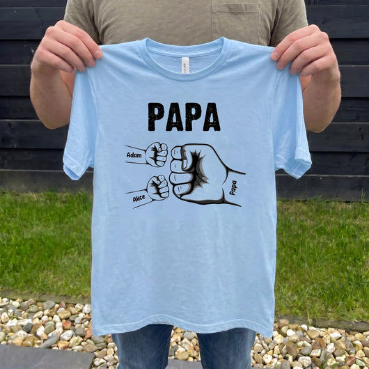 Tutti Insieme™ - T-shirt Personalizzata Papà