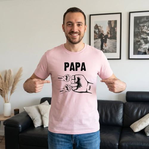 Tutti Insieme™ - T-shirt Personalizzata Papà