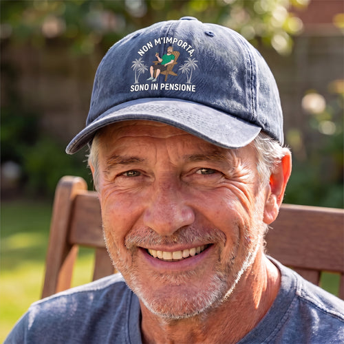 Papà in Pensione™ - Cappellino personalizzato per papà in pensione