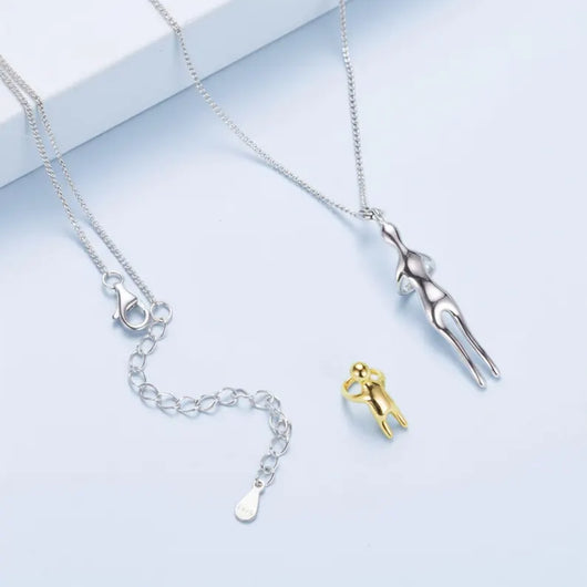 Amore Infinito™ - Collana Abbraccio Madre & Figlio