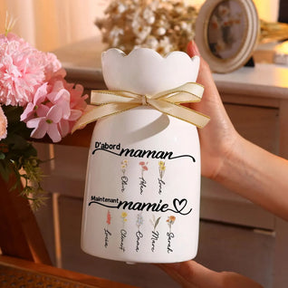Prima di Tutto Mamma™ – Vaso di famiglia personalizzato in ceramica