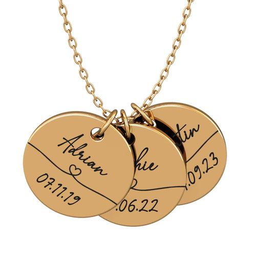 Legame Eterno™ - Collana ricordo con nome e data