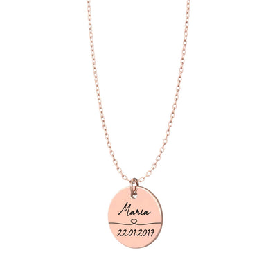 Legame Eterno™ - Collana ricordo con nome e data