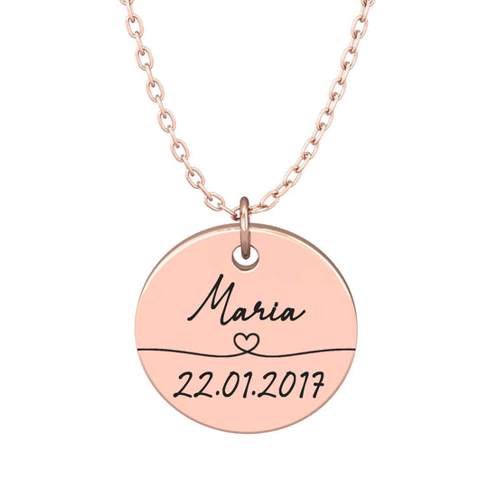 Legame Eterno™ - Collana ricordo con nome e data