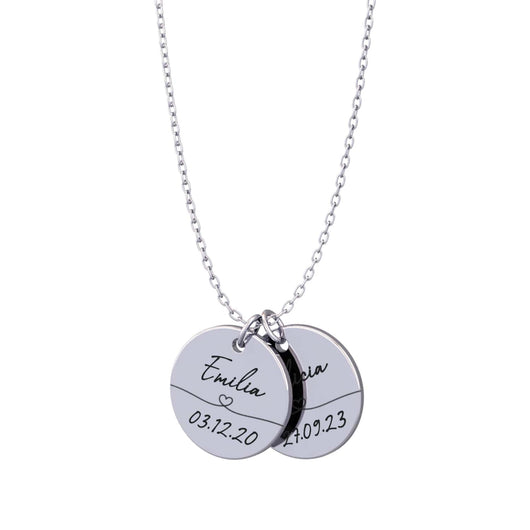 Legame Eterno™ - Collana ricordo con nome e data