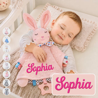 Coccolino™ – Peluche animale personalizzato per neonato