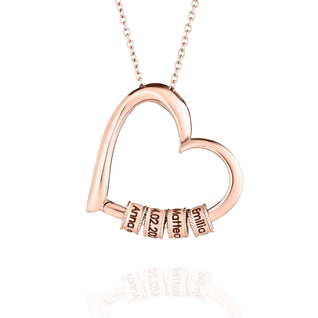 Cuore di Mamma™ – Collana a cuore con nomi personalizzati