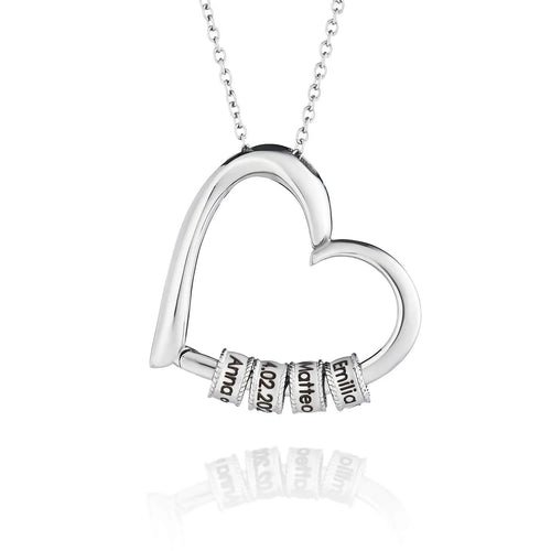 Cuore di Mamma™ – Collana a cuore con nomi personalizzati