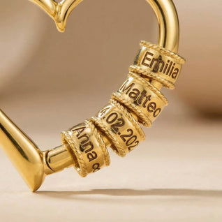 Cuore di Mamma™ – Collana a cuore con nomi personalizzati