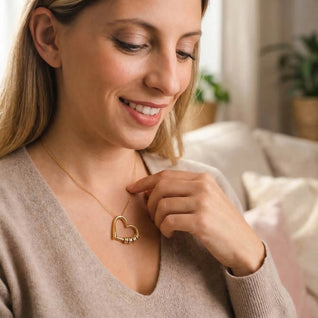 Cuore di Mamma™ – Collana a cuore con nomi personalizzati