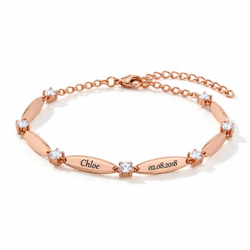 Legami d’Amore™ – Bracciale personalizzato con nomi