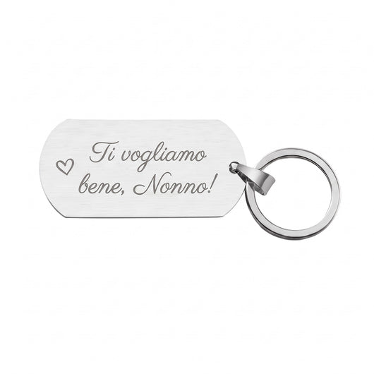 Portachiavi di famiglia personalizzato I Miei Nipotini™