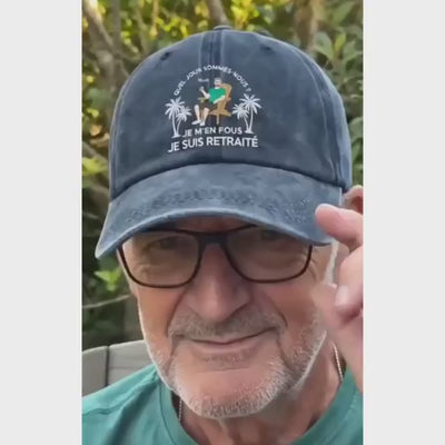 Papà in Pensione™ - Cappellino personalizzato per papà in pensione
