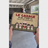 Il Garage del Nonno™ - Targa decorativa personalizzata
