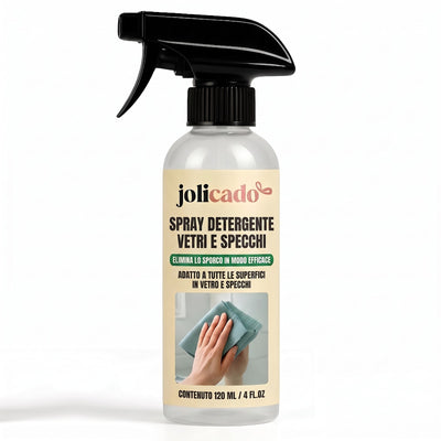 Spray detergente per vetri e specchi