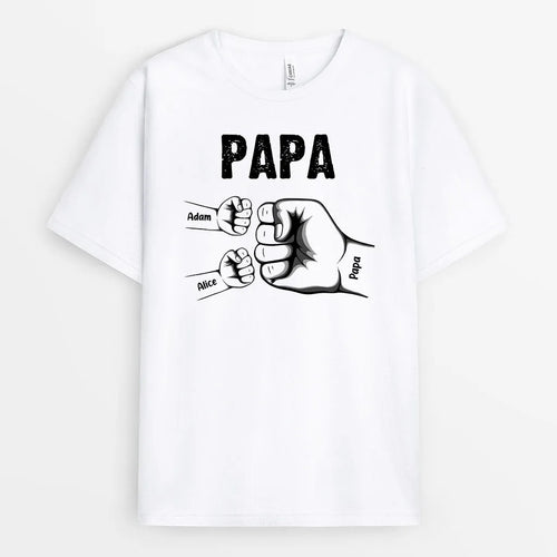 Tutti Insieme™ - T-shirt Personalizzata Papà