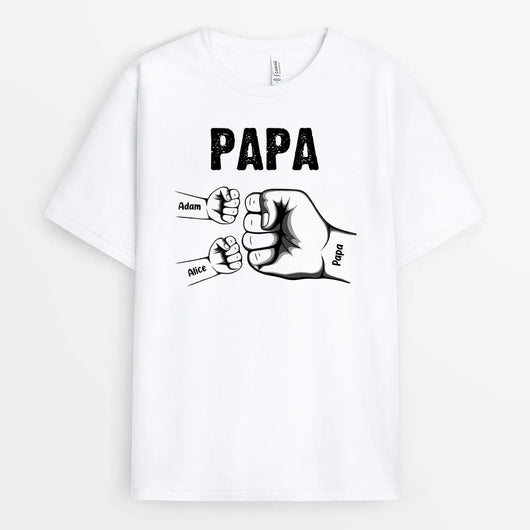 Tutti Insieme™ - T-shirt Personalizzata Papà