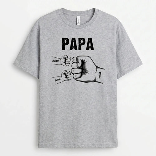 Tutti Insieme™ - T-shirt Personalizzata Papà